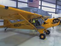 N91GH - taken in hanger - by legend