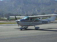 N94MN @ SZP - 1985 Cessna 182R SKYLANE, Continental O-470-U 230 Hp, taxi - by Doug Robertson