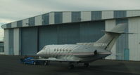 N800WH @ ISP - BAE 125 being readied for action - by Stephen Amiaga