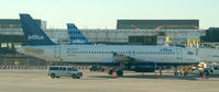 N523JB @ JFK - Born to be Blue at the gate. - by Stephen Amiaga