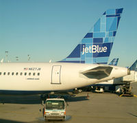 N627JB @ JFK - A Tail De-tail