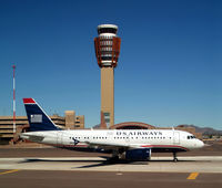 N839AW @ PHX - usairways taxiing in