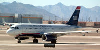 N839AW @ PHX - Taxiing in