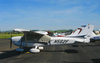 N562F @ O69 - 2004 Cessna 172S with cockpit cover @ Petaluma, CA - by Steve Nation
