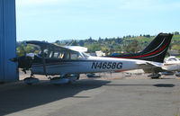 N4658G @ CCR - 1979 Cessna 172N (no cowling) @ Buchanan Field (Concord), CA - by Steve Nation