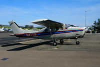 N4711P @ O69 - 1978 Cessna P210N (no prop) @ Petaluma, CA - by Steve Nation