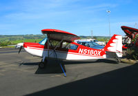 N5180X @ O69 - 1969 Champion 7KCAB @ Petaluma, CA - by Steve Nation