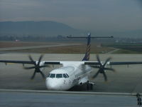 D-ANFG @ LOWG - ATR-42/ Lufthansa Regional - by Stefan Pachner