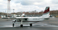 N598JA @ WST - Islander from the rear quarter - New England Air - by Stephen Amiaga