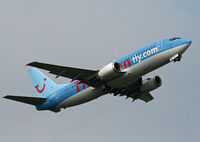 G-THOJ @ BOH - THOMSONFLY 737