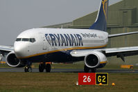 EI-DLO @ BOH - RYANAIR 737 WITH BYE BYE EASYJET TITLES