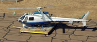 N4043L @ ISP - AS 350 - US Customs Svc. - by Stephen Amiaga