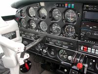 N44789 @ KOLV - Spartan panel, leather yokes - by Douglas Linville