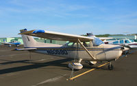 N80590 @ DVO - 1976 Cessna 172M in late afternoon sunshine @ Gnoss Field (Novato), CA - by Steve Nation
