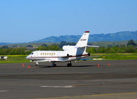 N230BT @ APC - Locally-based Meteor Management LLC 1981 Falcon 50 @ Napa, CA - by Steve Nation