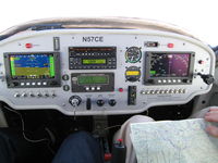 N57CE - Panel in flight - by Craig Rairdin