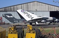 XP924 @ EGHH - Dehaviland Sea Vixen (G-CVIX) - by Les Rickman