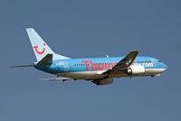 G-THOJ @ EGHH - Boeing 737 500 - by Les Rickman