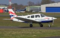 G-BODR @ EGHH - Piper PA-28-161 Cherokee Warrior II - by Les Rickman