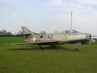 319 @ EGSL - Dassault Mystere IVA preserved at Andrewsfield