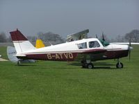 G-ATVO @ EGBK - Cherokee 140 visiting Sywell