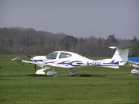 G-OTDI @ EGLD - Diamond DA40D.TDI at Denham - by Simon Palmer