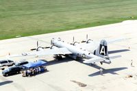 N529B @ CID - Seen from the control tower - an unusual view - by Glenn E. Chatfield