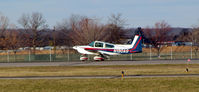 N190AG @ FRG - Tiger on Rollout... - by Stephen Amiaga