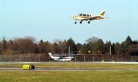 N43638 @ FRG - Cherokee short final, 32 - by Stephen Amiaga