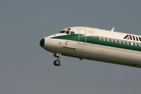 I-DACX @ BRU - arrival of flight AZ146