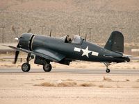 N106FG @ KLSV - Provenance Fighter Sales Inc. - Las Vegas, Nevada / 1945 Goodyear FG-1D Corsair - Aviation Nation - 2006 - by Brad Campbell