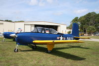 N34AQ @ KEVB - Beech T-34A - by Mark Pasqualino