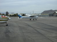 N918VT @ SZP - 1982 Cessna 172P, Lycoming O-320-H2AD 160 Hp, taxi to Rwy 22 - by Doug Robertson