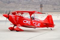 N260SP @ KLSV - Pitts S2B LLC - Salinas, California / 1981 Oliver Steven R PITTS S-2S / Sean Tucker behind the stick. - Aviation Nation 2006. - by Brad Campbell