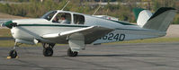 N624D @ DAN - 1951 Beech C-35 in Danville Va. - by Richard T Davis