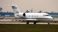 N601RL @ PBI - CL 600 - by Terry Fletcher