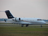 N117RY @ PBI - CL 601 - by Terry Fletcher