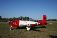 N134RR @ KEVB - Beech T-34B - by Mark Pasqualino