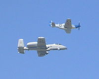 N2151D @ BKL - A-10/P-51 Heritage Flight - by Florida Metal