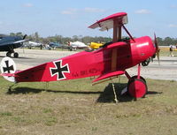 N2009V @ TIX - Fokker Triplane replica