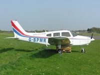 G-BPMR - PA28-161 with no port wing at Enstone - by Simon Palmer
