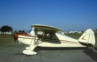 N7144D @ PAO - Pa-22 tail-wheel conversion at Palo Alto CA - by Pete Hughes