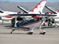 N312PS @ KLSV - Absolute Aerobatics LLC - Las Vegas, Nevada / 1998 Aviat S-2C - Aviation Nation 2006