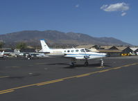 N2669N @ SZP - 1979 Cessna 340A, two Continental TSIO-520-NB 310 Hp each, pressurized - by Doug Robertson