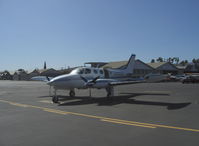 N2669N @ SZP - 1979 Cessna 340A, two Continental TSIO-520-NB 310 Hp each, pressurized - by Doug Robertson