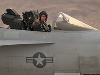 166466 @ KLSV - United States Navy - Boeing F/A-18F Super Hornet - Aviation Nation 2006