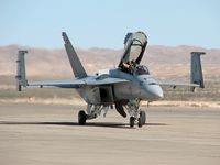 166466 @ KLSV - United States Navy - Boeing F/A-18F Super Hornet - Aviation Nation 2006