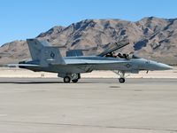 166466 @ KLSV - United States Navy - Boeing F/A-18F Super Hornet - Aviation Nation 2006