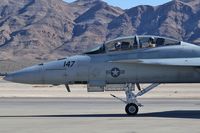 166466 @ KLSV - United States Navy - Boeing F/A-18F Super Hornet - Aviation Nation 2006
