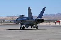 166466 @ KLSV - United States Navy - Boeing F/A-18F Super Hornet - Aviation Nation 2006